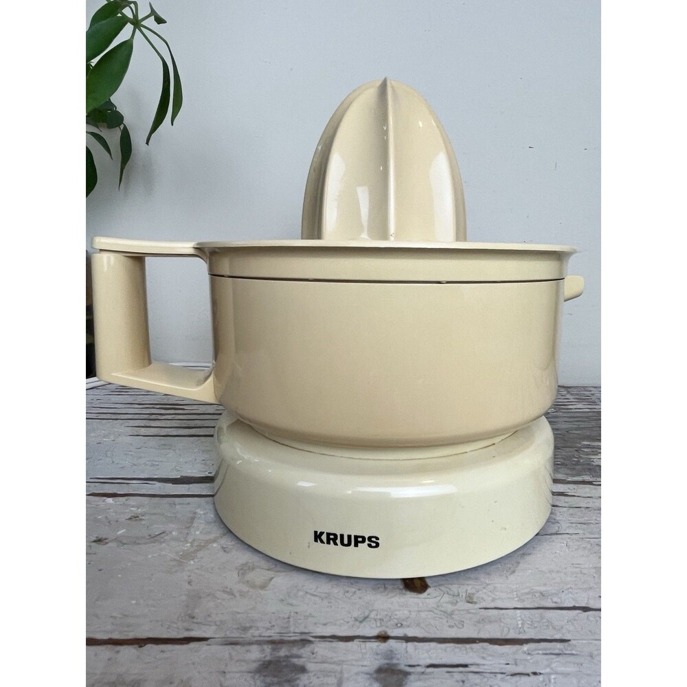 Vintage KRUPS Pressa Mini Electric 12oz Juicer Model 292 / Tested / Works Great